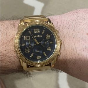 Men’s gold express watch